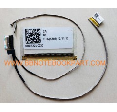 ASUS LCD Cable สายแพรจอ Vivobook  X201E X201L X201S X202 X202E Q200E S200E   DD0EX2LC030